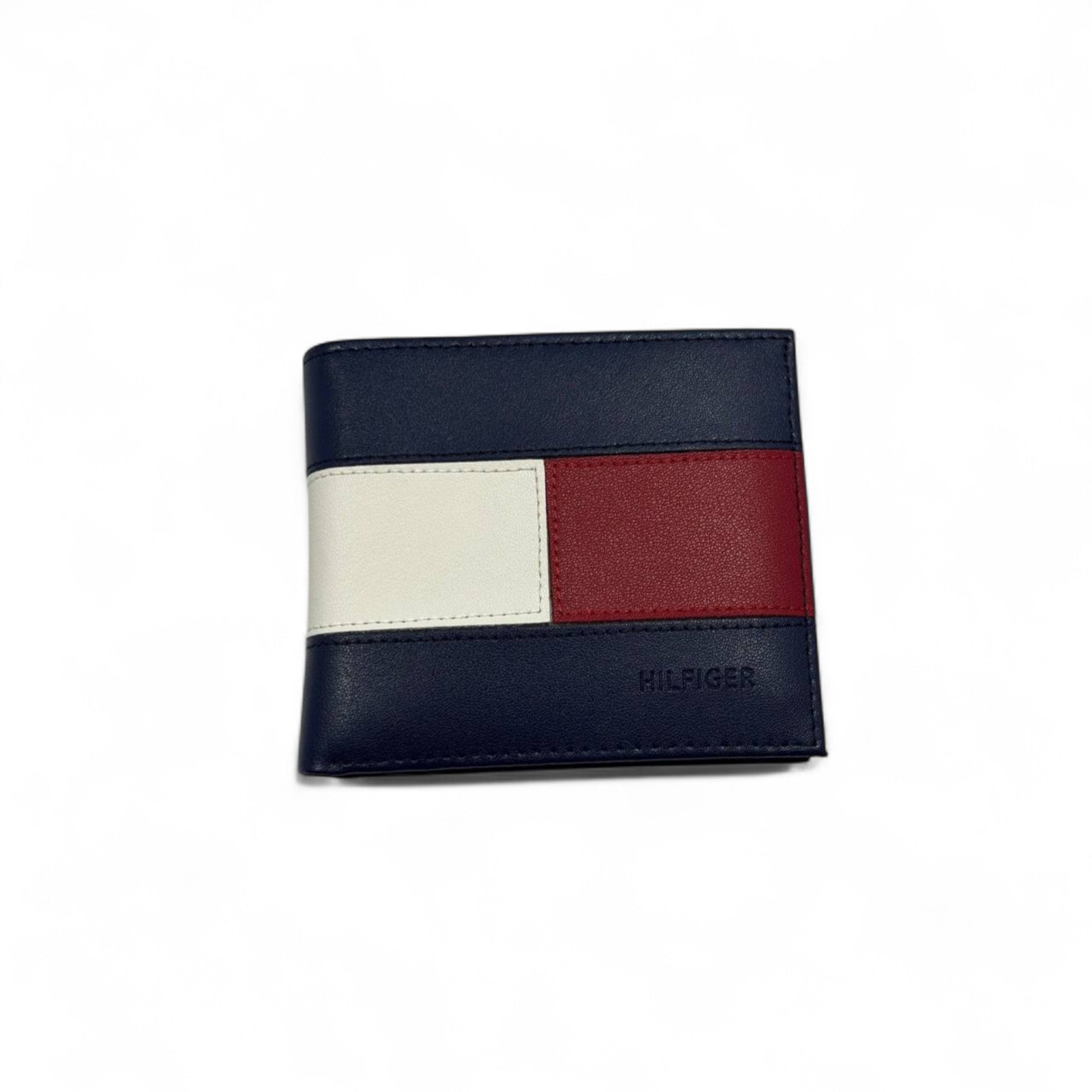 Tommy Hilfiger Colorblock Flag Wallet – Signature Edition 🇺🇸🟥🧢