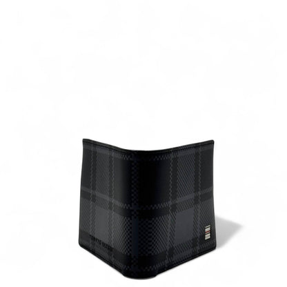 Tommy Hilfiger Black Checkered Print Wallet 🖤🧵
