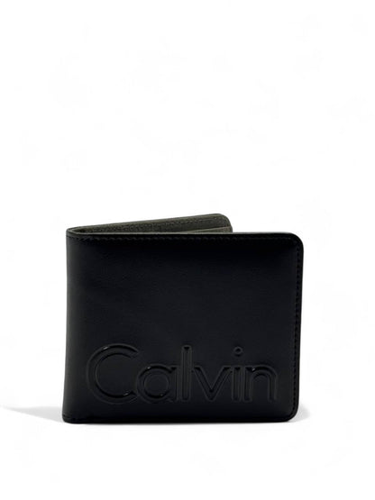 Calvin Klein Minimal Black Leather Wallet 🖤🔳