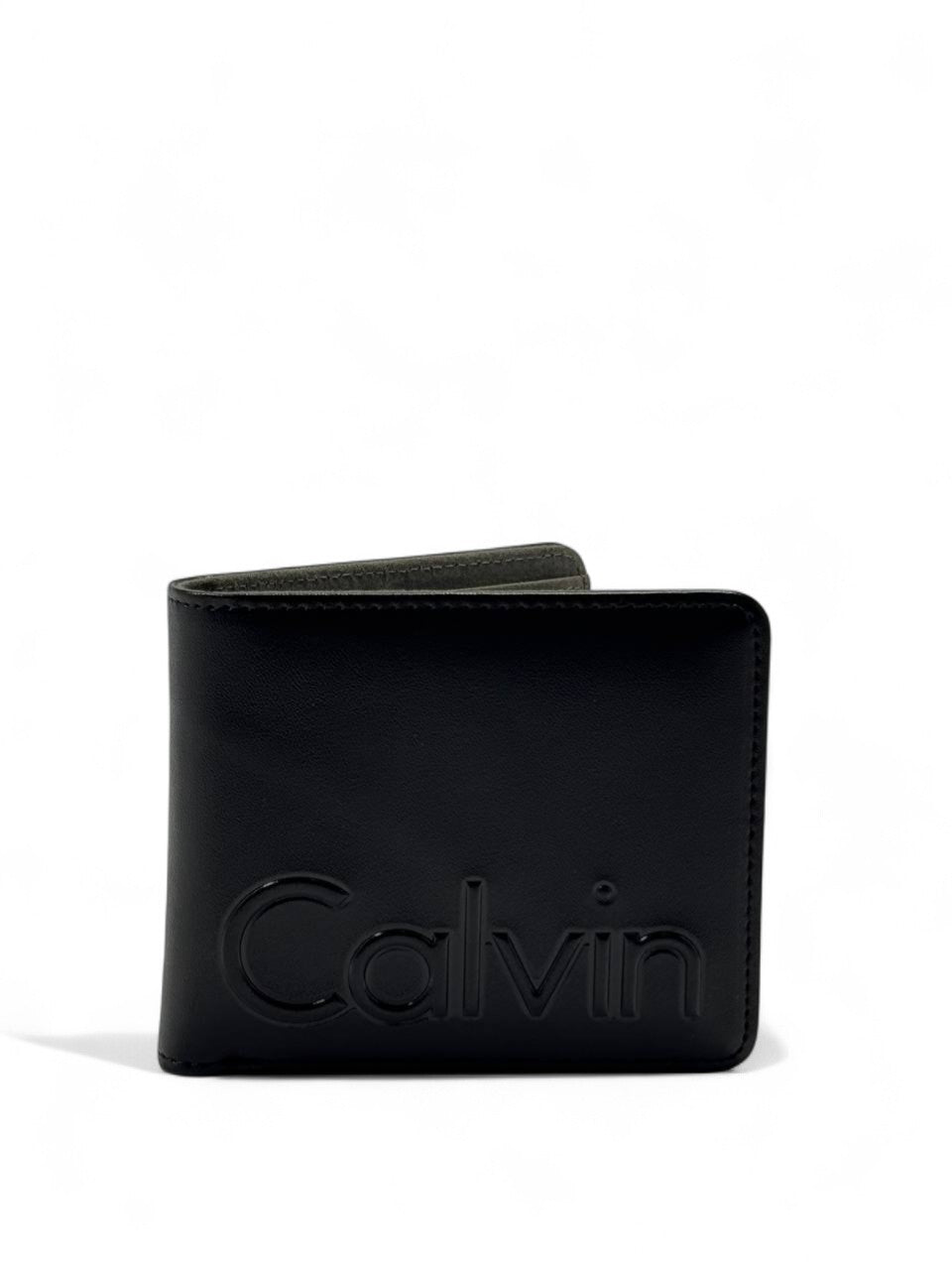 Calvin Klein Minimal Black Leather Wallet 🖤🔳