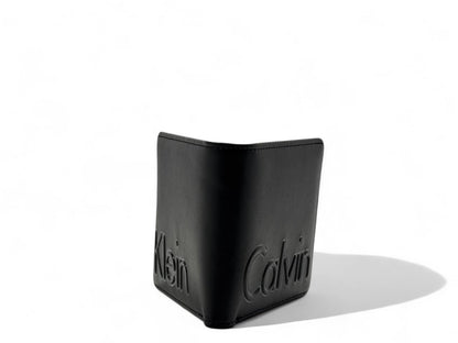 Calvin Klein Minimal Black Leather Wallet 🖤🔳