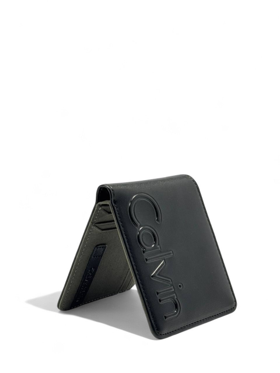 Calvin Klein Minimal Black Leather Wallet 🖤🔳