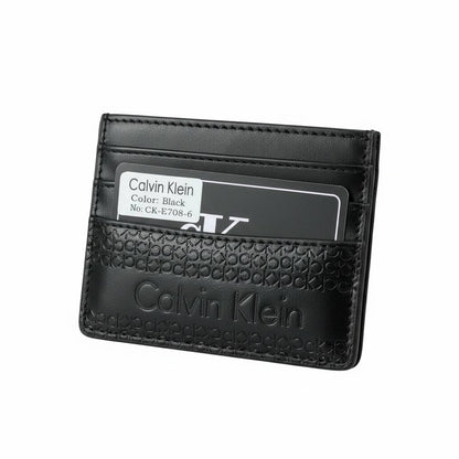 Calvin Klein Black Leather Wallet & Card Holder Gift Set 🖤✨