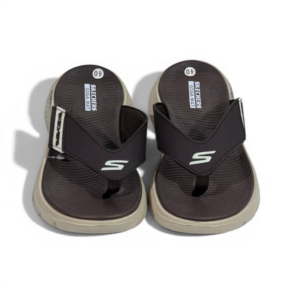 🌴 Skechers Go Walk Men’s Lightweight Comfort Flip Flops ✨
