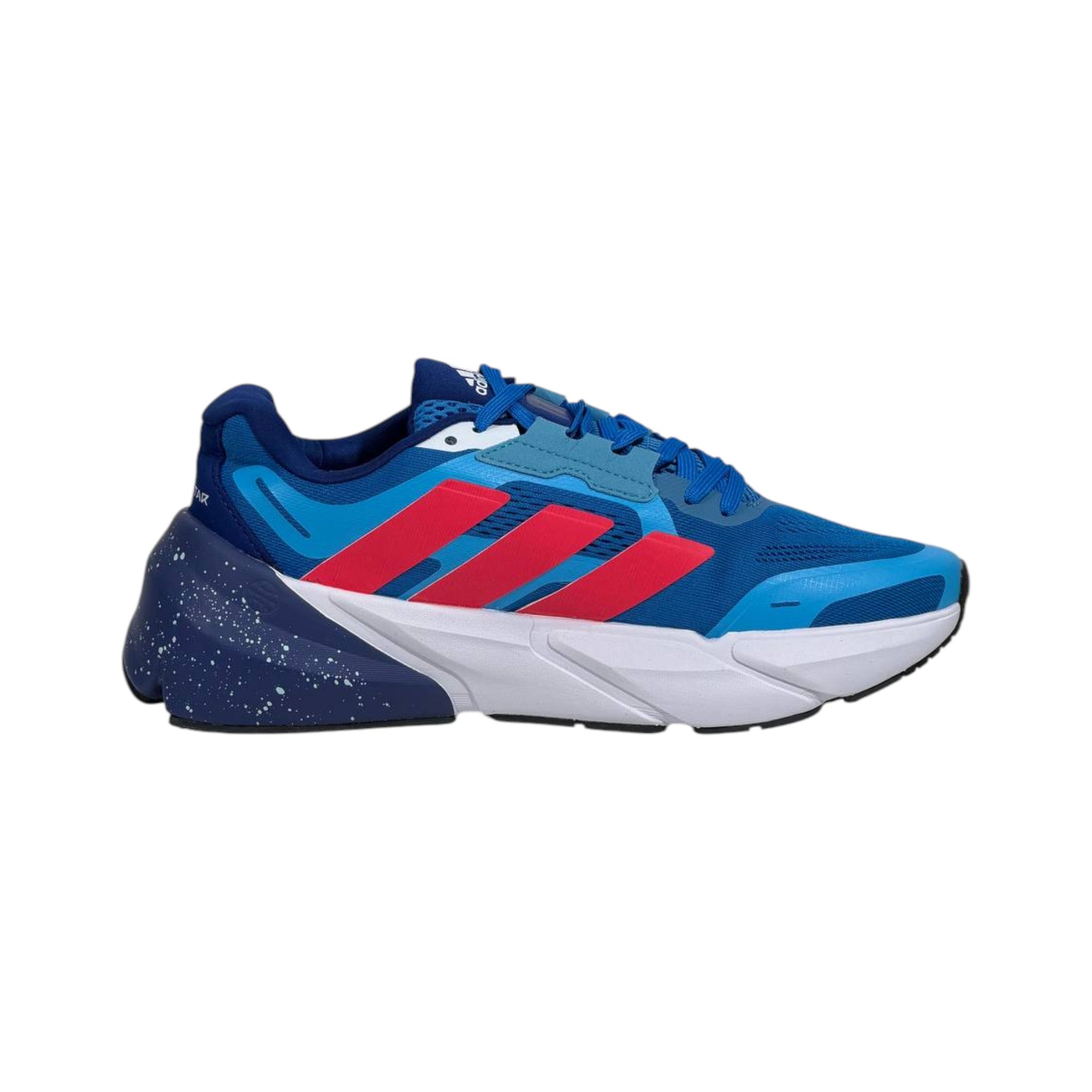 🔥⚡ Adidas Performance Running Sneakers Blue & Pink – Lightweight Sport Training Shoes 👟💙