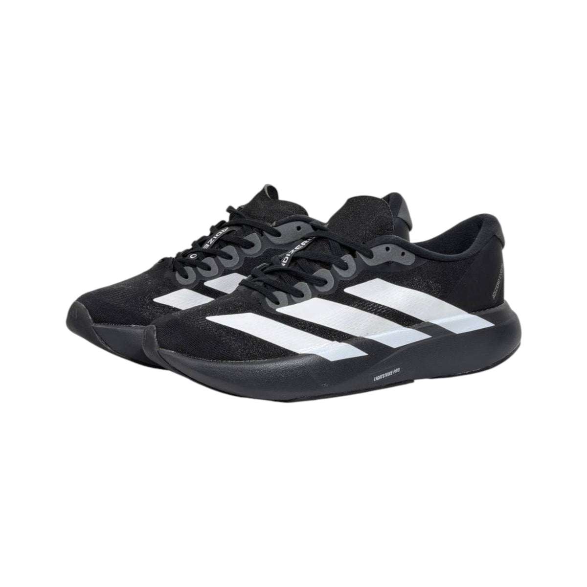 ⚡🖤 Adidas Adizero Lightweight Performance Running Sneakers – Black & White Athletic Racing Shoes 👟🔥