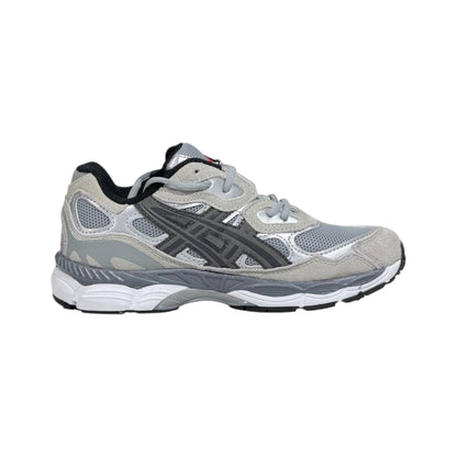 ⚡👟 ASICS GEL-NYC Silver Grey Retro Running Sneakers – Premium Y2K Streetwear Shoes 🔥🩶