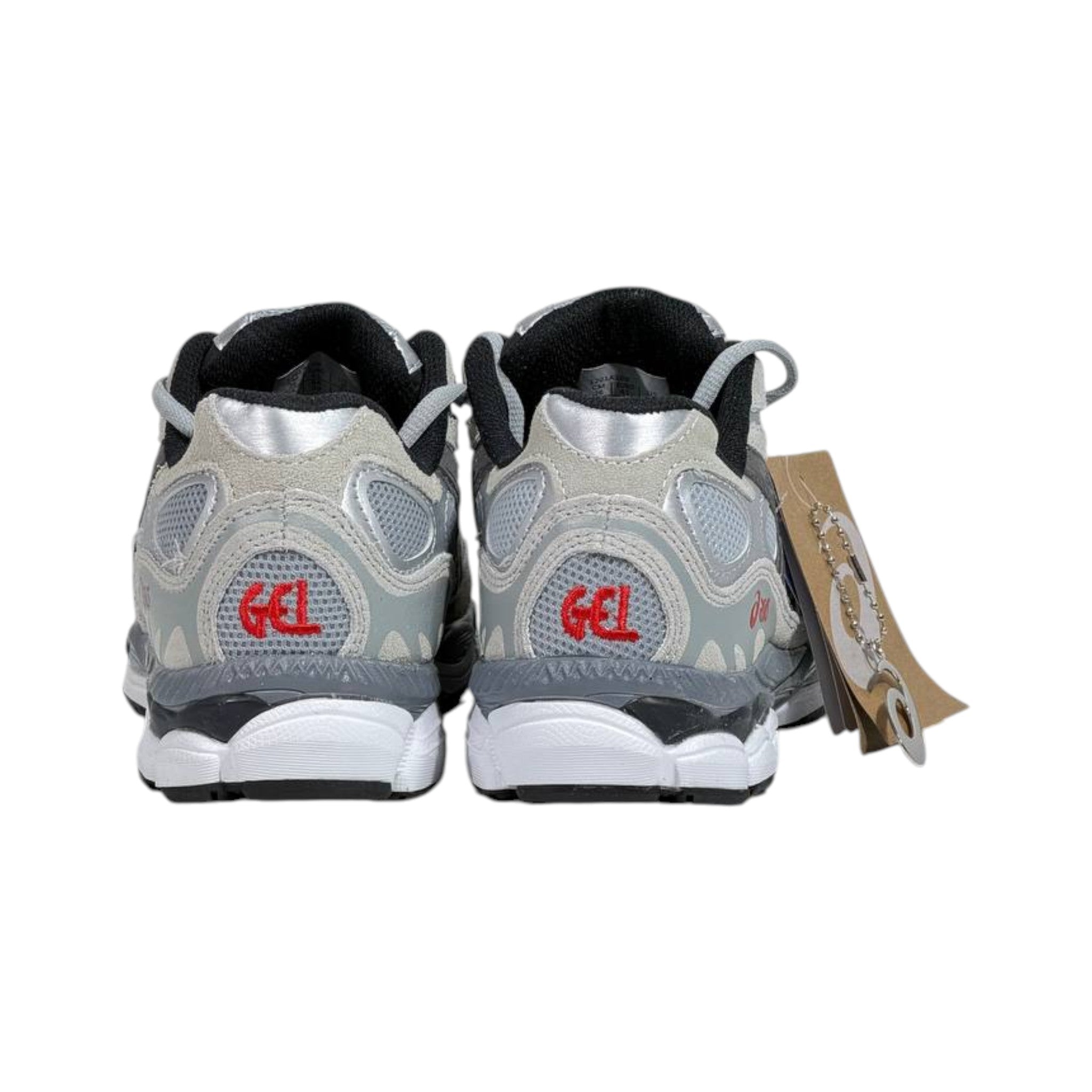 ⚡👟 ASICS GEL-NYC Silver Grey Retro Running Sneakers – Premium Y2K Streetwear Shoes 🔥🩶