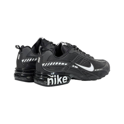 ⚡🖤 Nike Air Shox Black Silver Sneakers – Retro Streetwear Performance Shoes 👟🔥