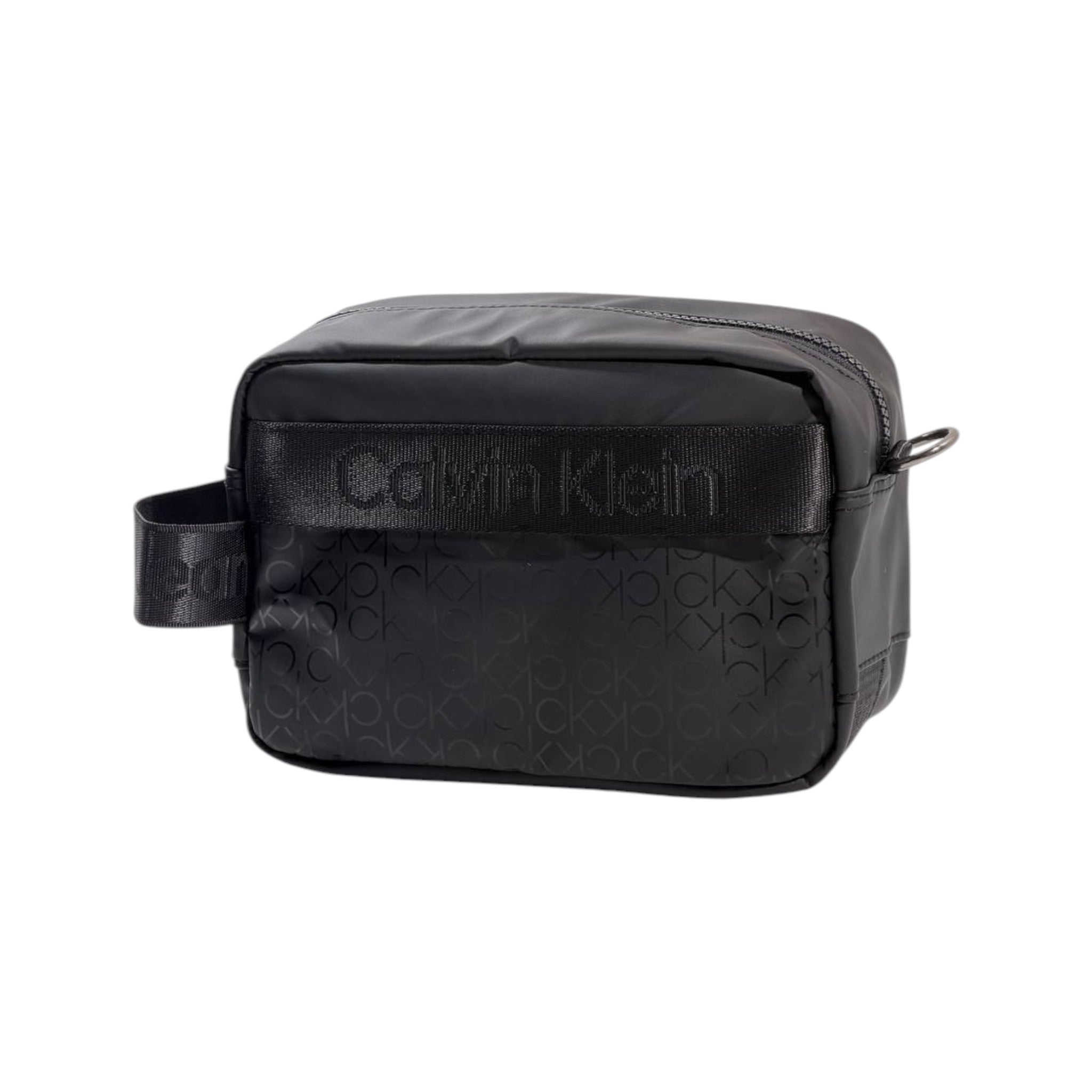 Calvin Klein Monogram Travel Pouch – All Black Edition 🖤🔥