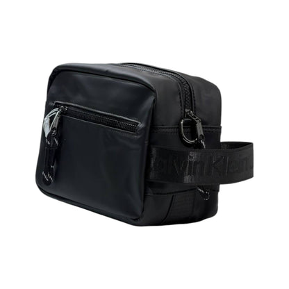 Calvin Klein Monogram Travel Pouch – All Black Edition 🖤🔥