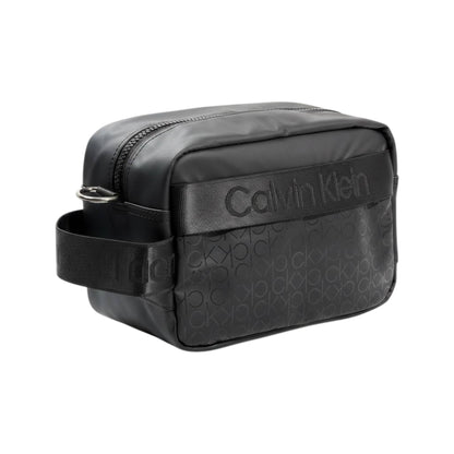 Calvin Klein Monogram Travel Pouch – All Black Edition 🖤🔥
