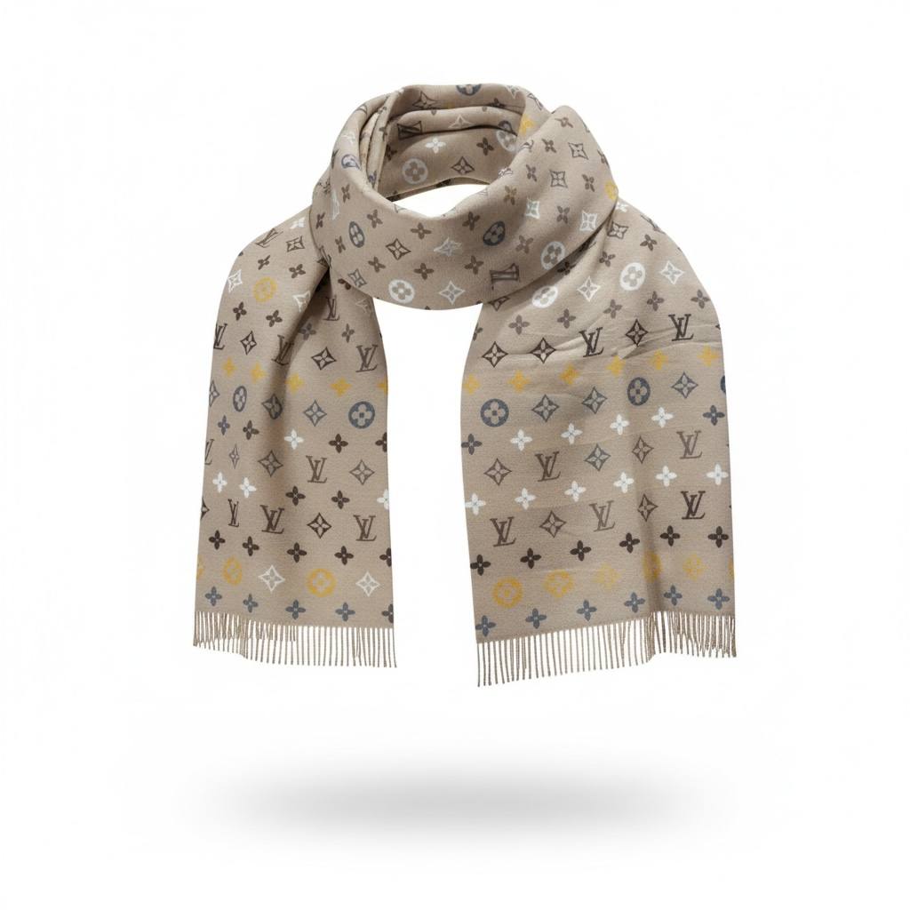 Louis Vuitton Double-Face Monogram Scarf 🧣✨ | Reversible Luxury Statement