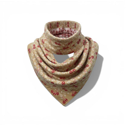 Louis Vuitton Cherry Monogram Scarf 🍒✨ | Playful Luxury Icon