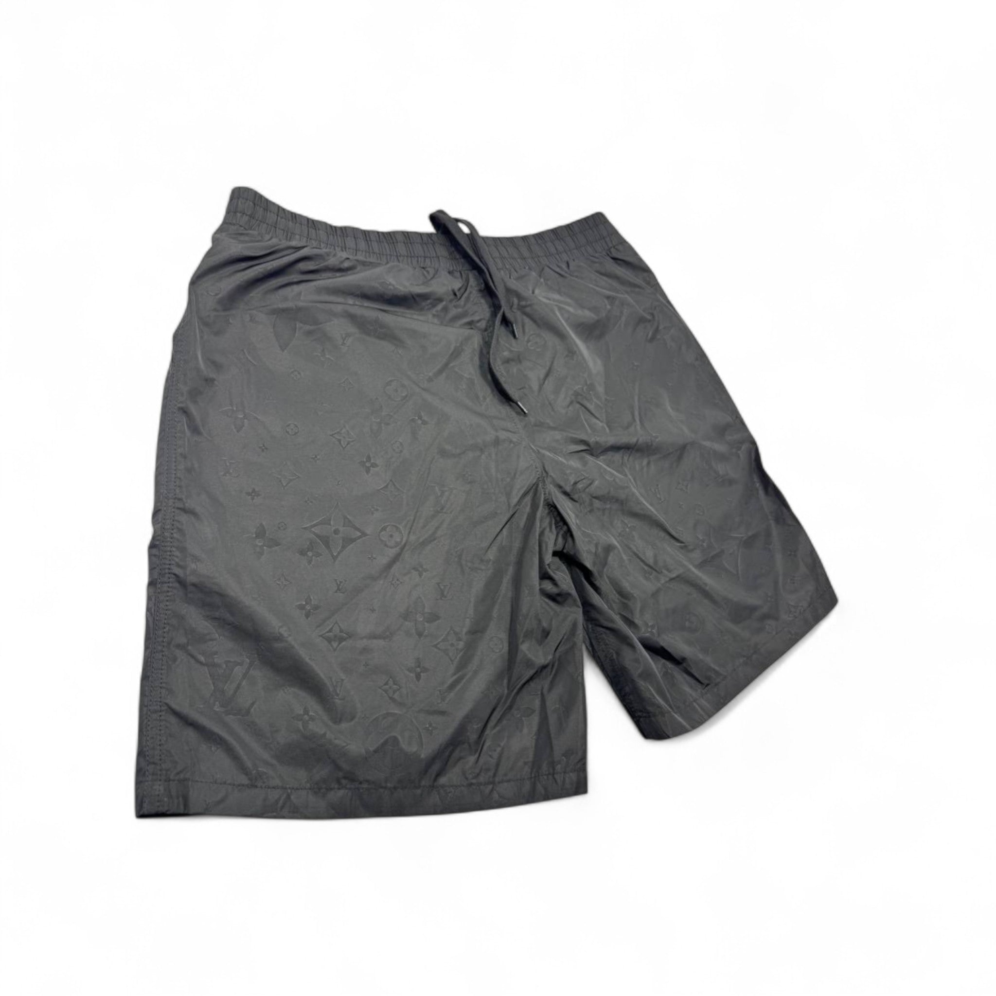 Louis Vuitton Black Swim Short – Subtle Monogram Luxury