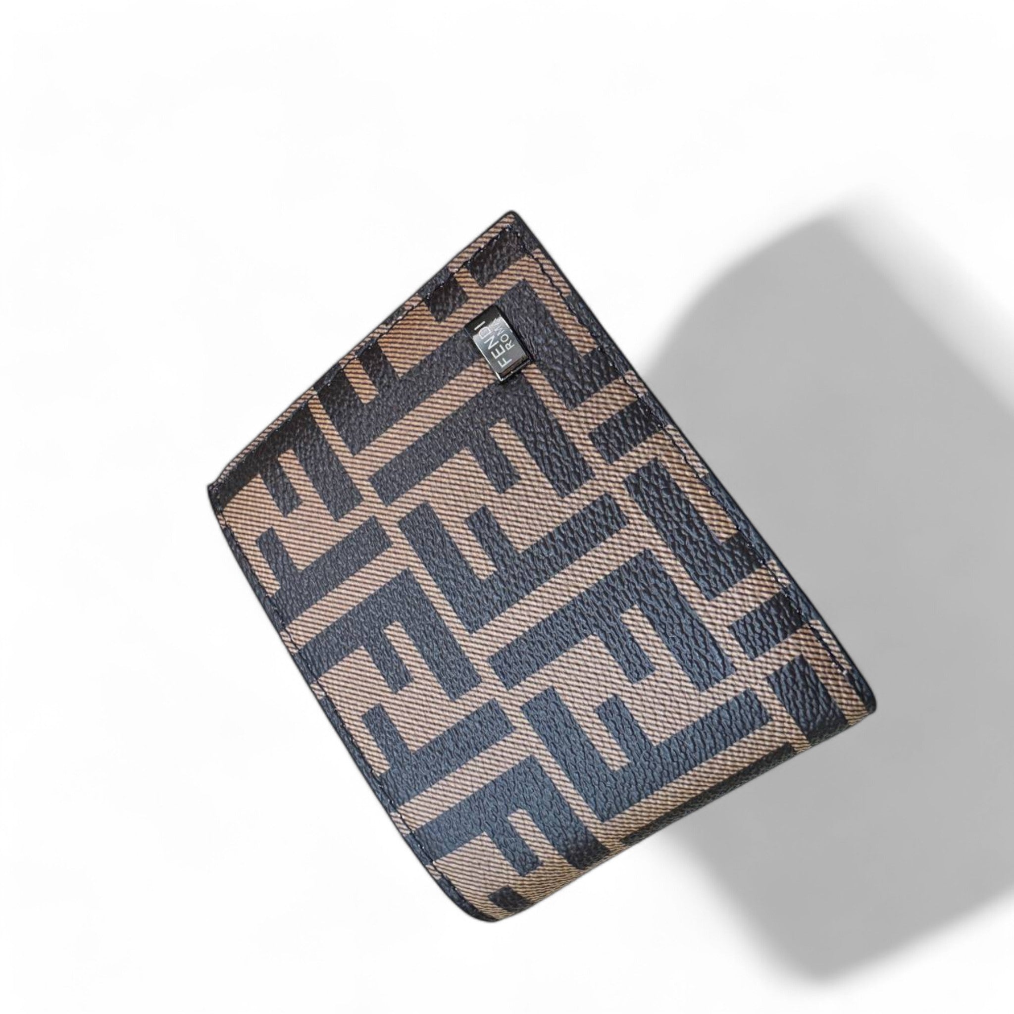 Elegant Fendi Wallet with Iconic FF Pattern