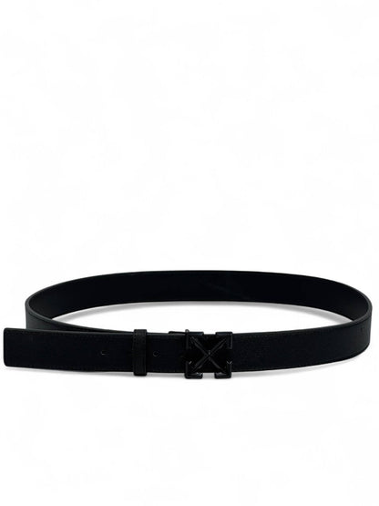 Off-White™ All Black Arrow Belt ⚫ (125 cm) | Minimal Street-Luxury Edition