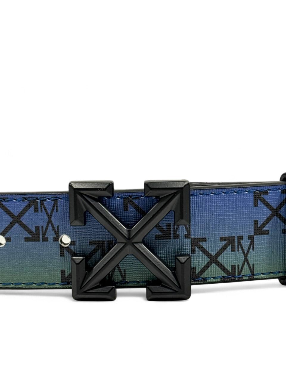 Off-White™ Blue Gradient Belt 💙🖤 (110 cm | Arrow Edition)