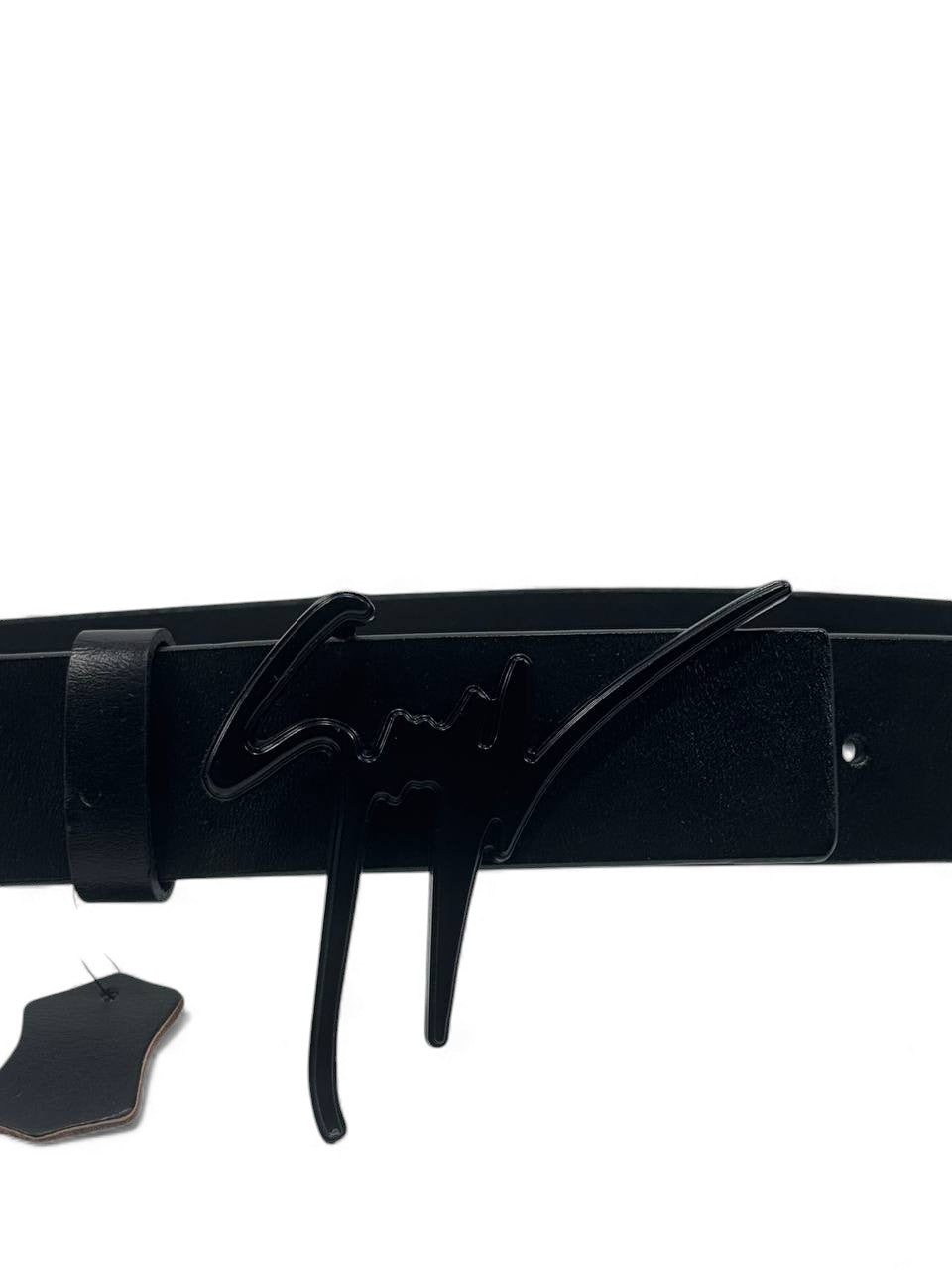 🖤 Giuseppe Zanotti Signature Belt – All Black Edition (115 cm) 🖤