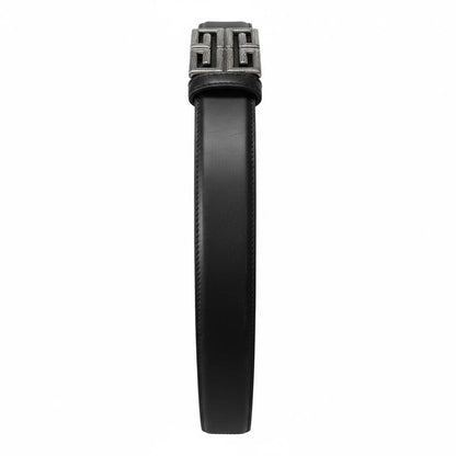 Givenchy 4G Logo Leather Belt – Black Designer Statement Belt  🖤✨ 110 cm