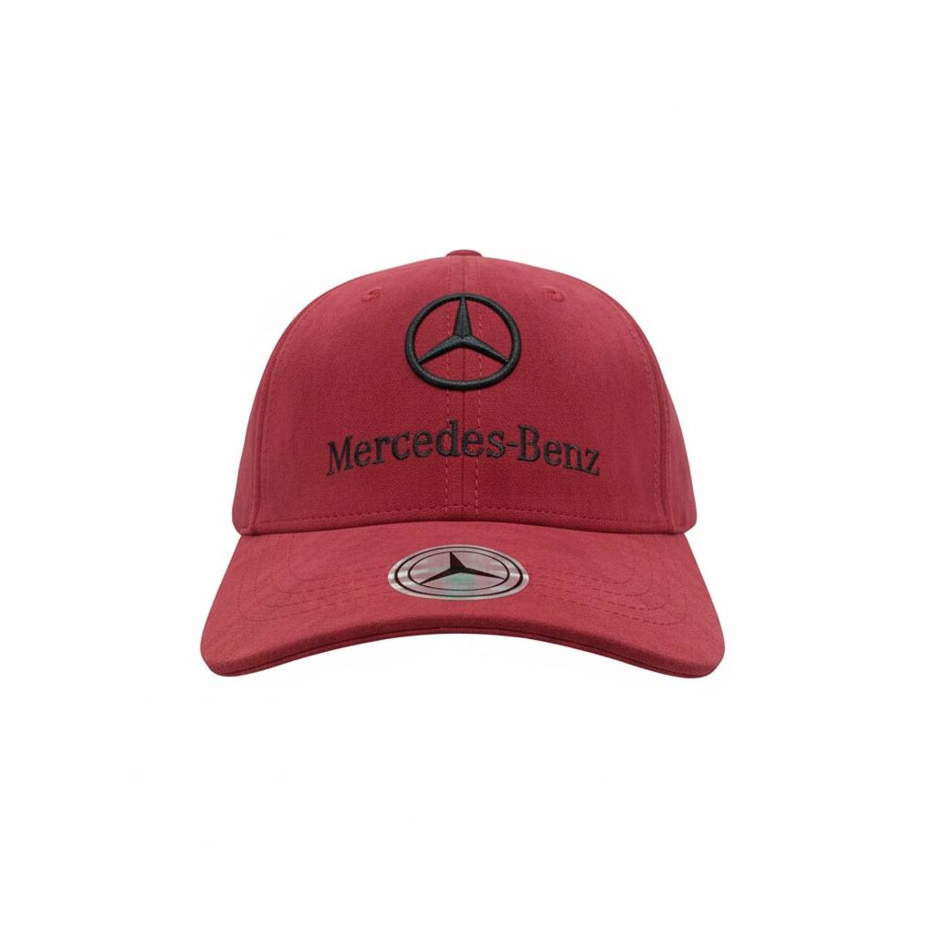 Mercedes-Benz Classic Red Logo Cap 🔴⭐🚘