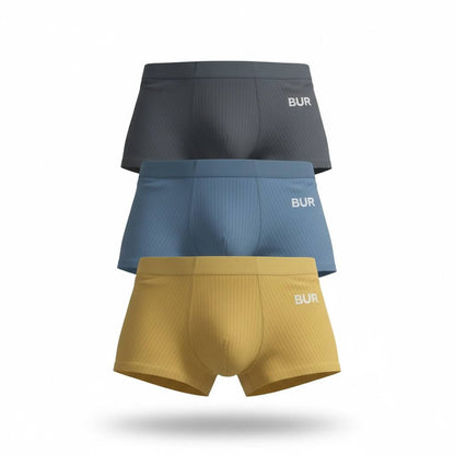 Burberry Signature Boxer Briefs – Premium 3-Pack Cotton Stretch Set 🩳✨