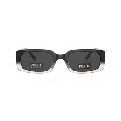 Prada Black & Grey Gradient Square Sunglasses 🕶️ | Luxury Statement Frame
