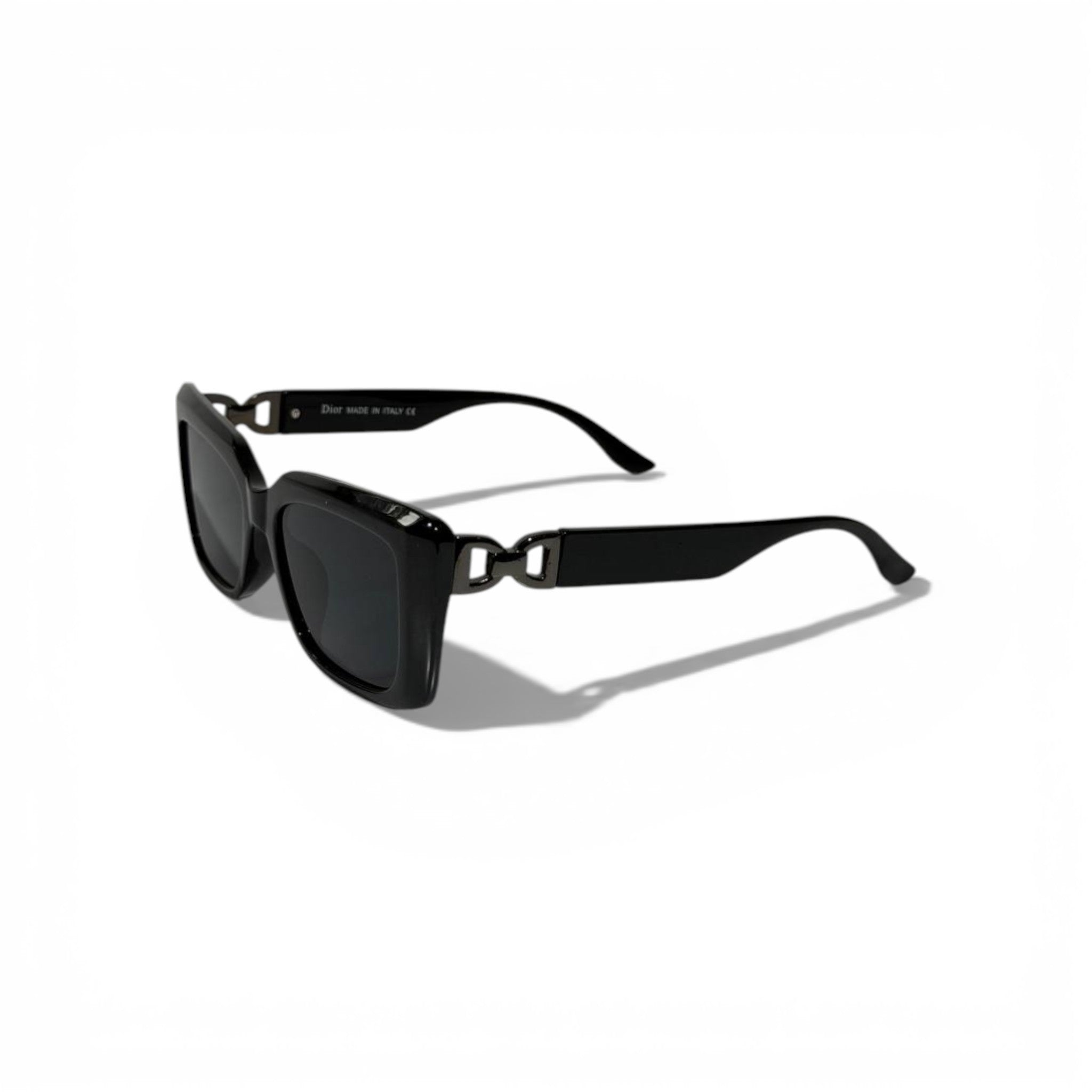 Dior Oversized Square Sunglasses – Glossy Black Edition 🖤🕶️