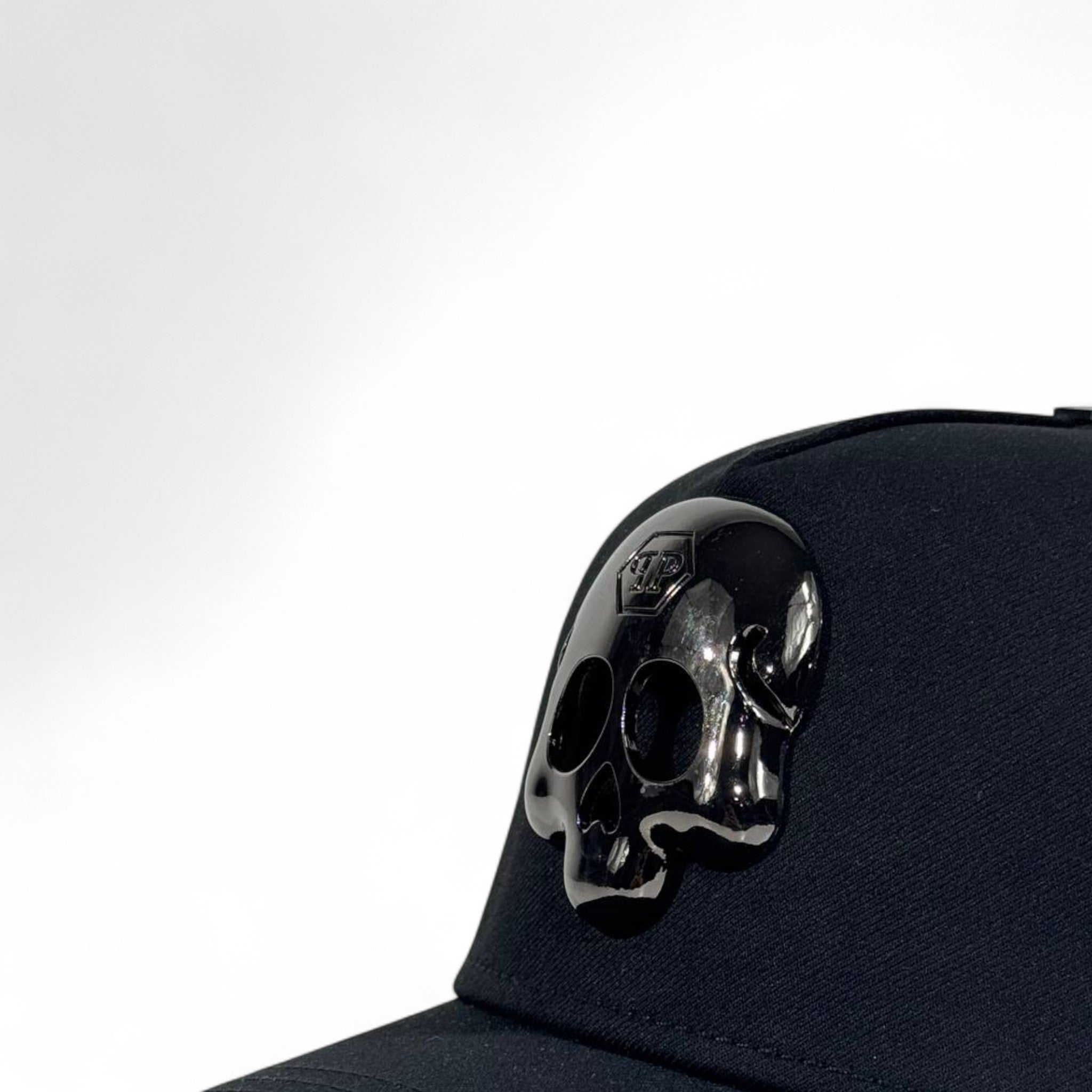 Philipp Plein Style Black Skull Trucker Cap 🖤💀 | Luxury Streetwear