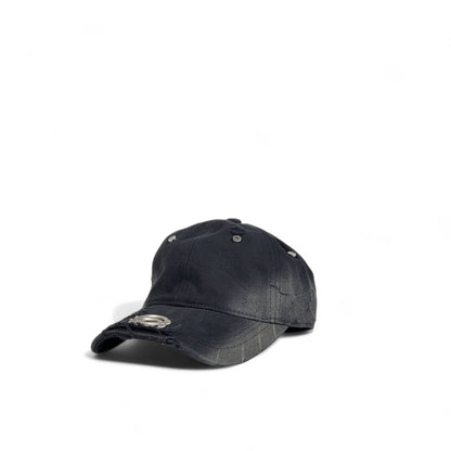 Balenciaga Style Black Distressed Baseball Cap 🖤 | Luxury Urban Fashion