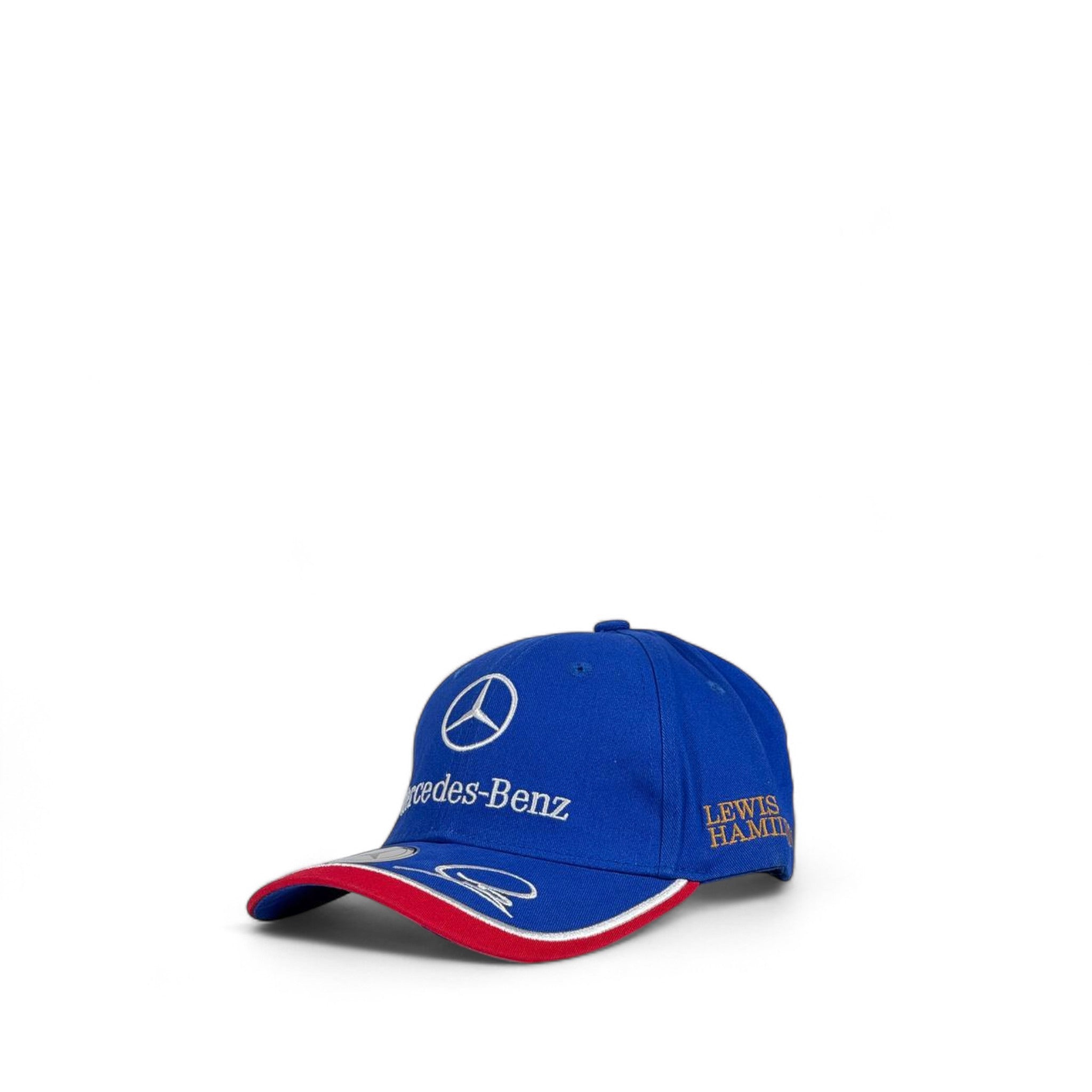 Mercedes-Benz Lewis Hamilton Cap 🔵 | Blue Racing F1 Adjustable Hat