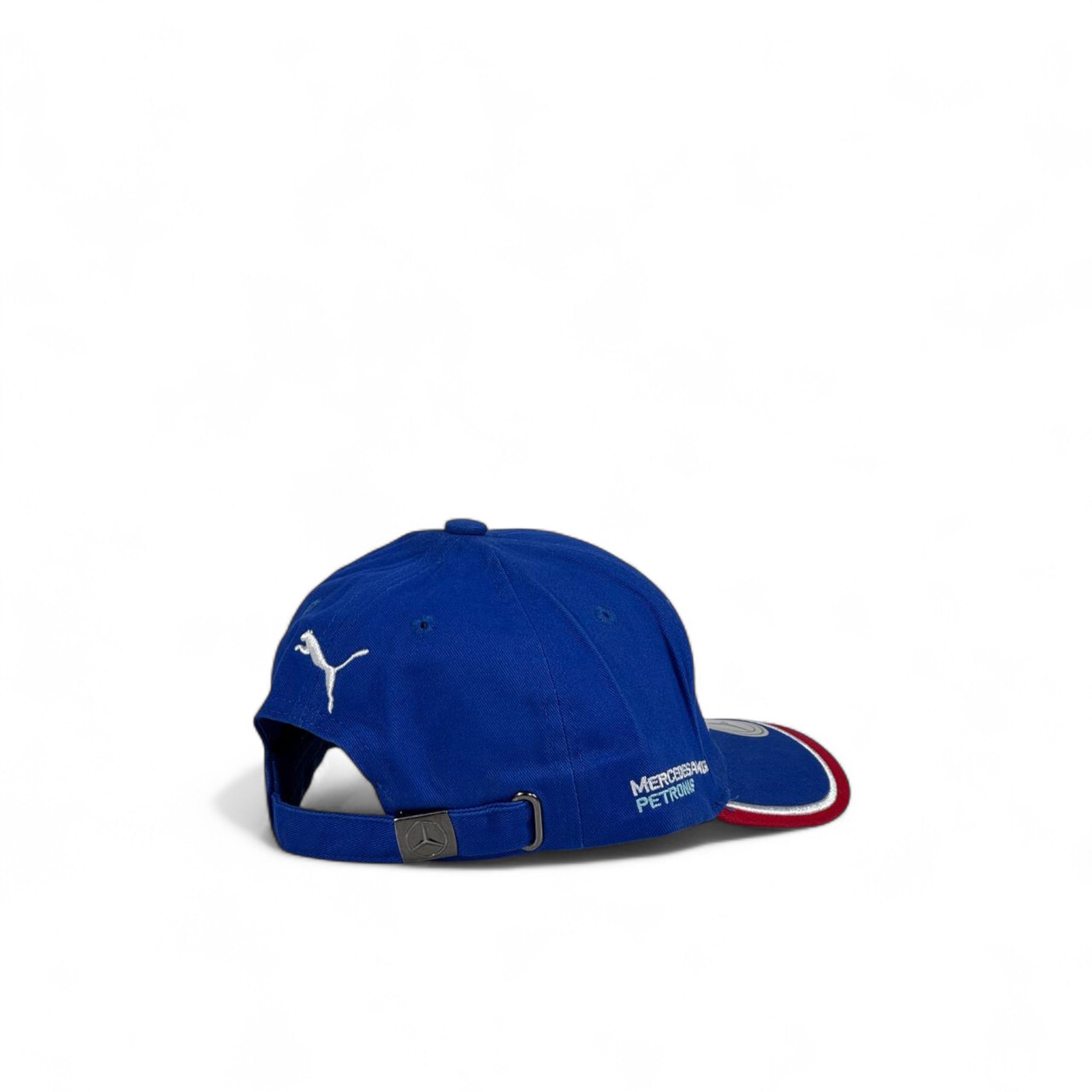 Mercedes-Benz Lewis Hamilton Cap 🔵 | Blue Racing F1 Adjustable Hat