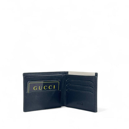 🖤 Gucci Checkered Canvas Bifold Wallet – Luxury Plaid Design