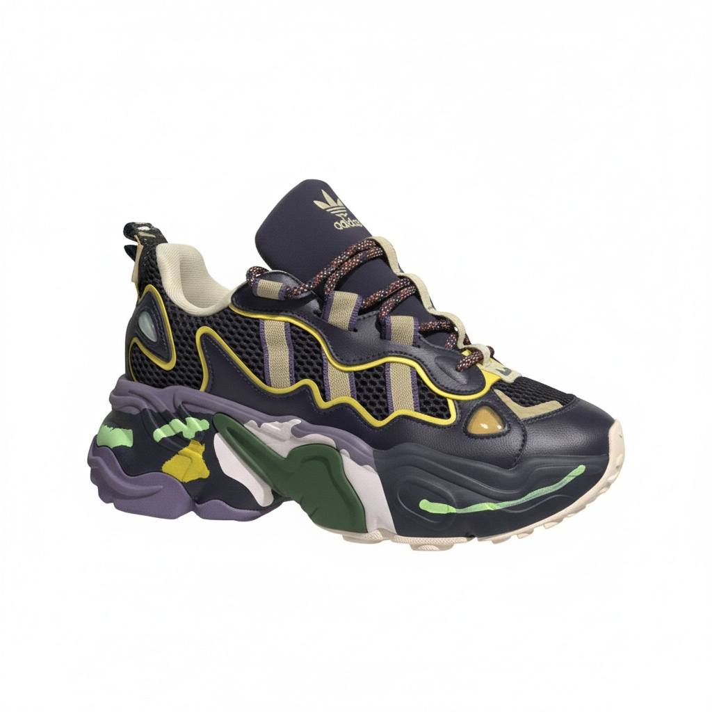 Adidas Ozweego Navy Green Chunky Sneakers 👟💚💙 | Bold Retro Street Energy 🔥⚡