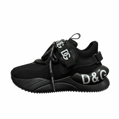 Dolce & Gabbana Black Logo Sneakers 🖤🔥 | Luxury Streetwear Statement 👟✨