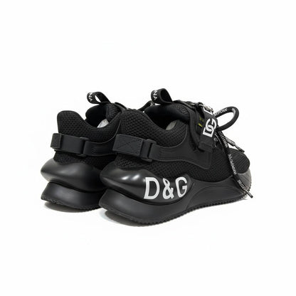 Dolce & Gabbana Black Logo Sneakers 🖤🔥 | Luxury Streetwear Statement 👟✨