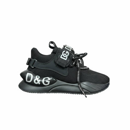 Dolce & Gabbana Black Logo Sneakers 🖤🔥 | Luxury Streetwear Statement 👟✨