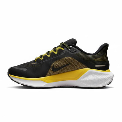 Nike Air Zoom Black & Gold Running Shoes 🖤💛👟 | Performance Power Edition 🔥⚡