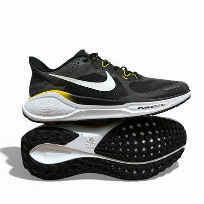 Nike Air Zoom Black & Gold Running Shoes 🖤💛👟 | Performance Power Edition 🔥⚡