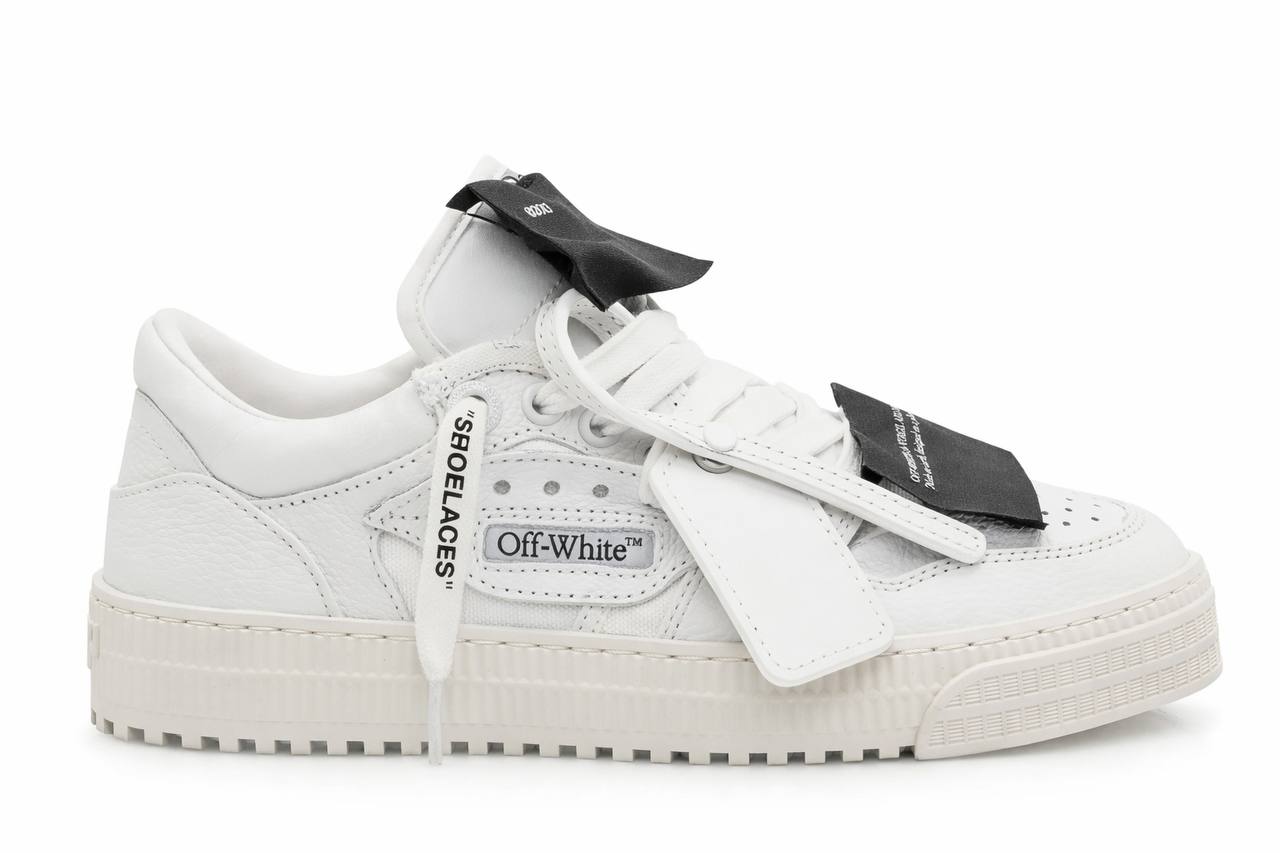 Off-White™ White Low Sneakers 🤍👟🔥 | Iconic Arrow Street Statement ⚡🖤