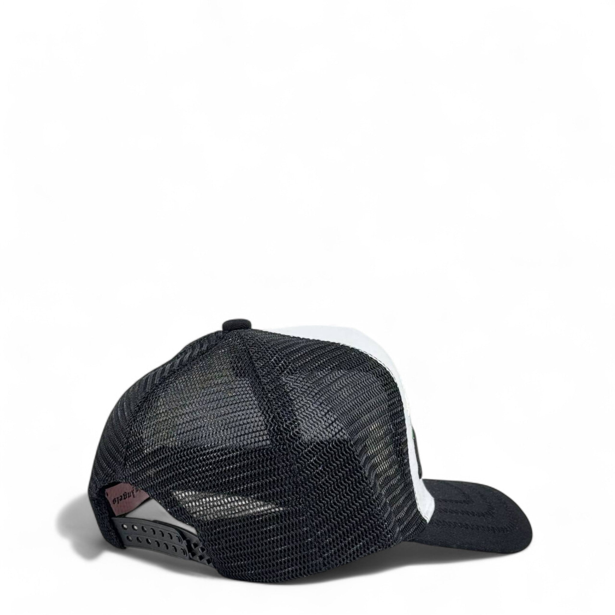 Palm Angels Corp. Trucker Cap 🌼 | Black & White Mesh Hat | Luxury Streetwear