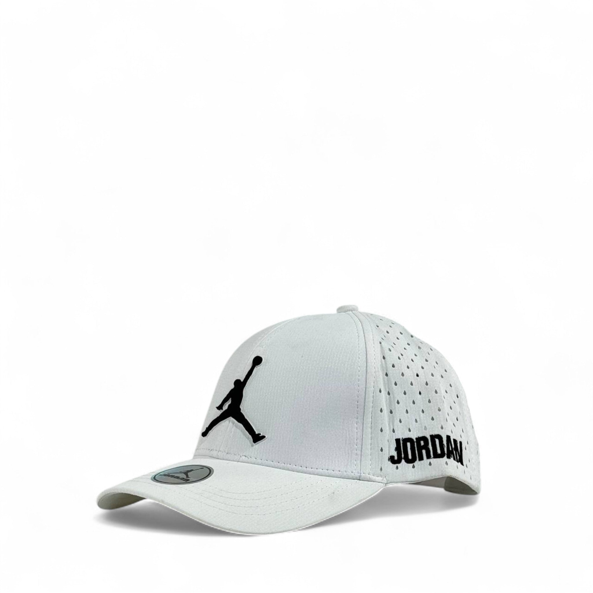 Jordan White Jumpman Cap 🏀 | Air Jordan Adjustable Snapback Hat