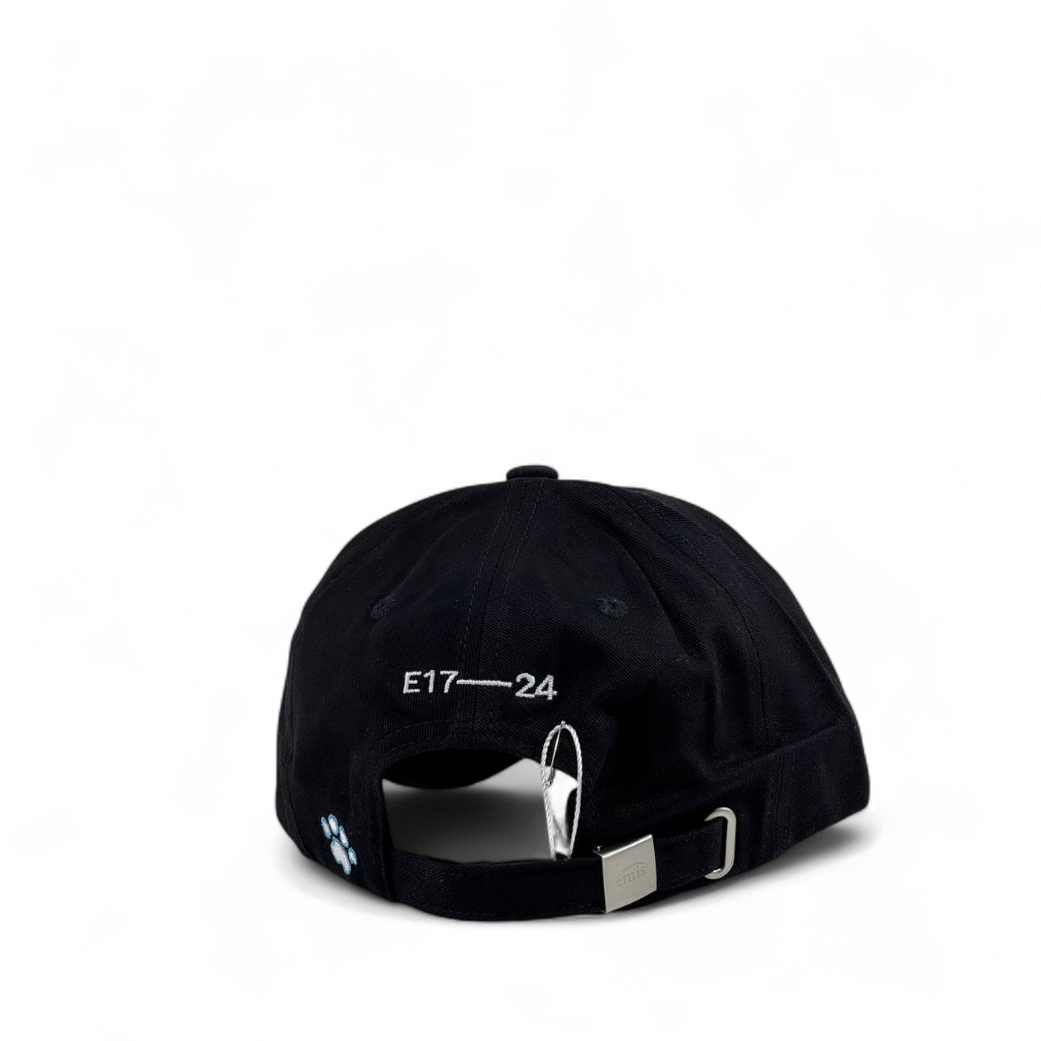 Emis Logo Cap 🖤 | Black Adjustable Streetwear Hat