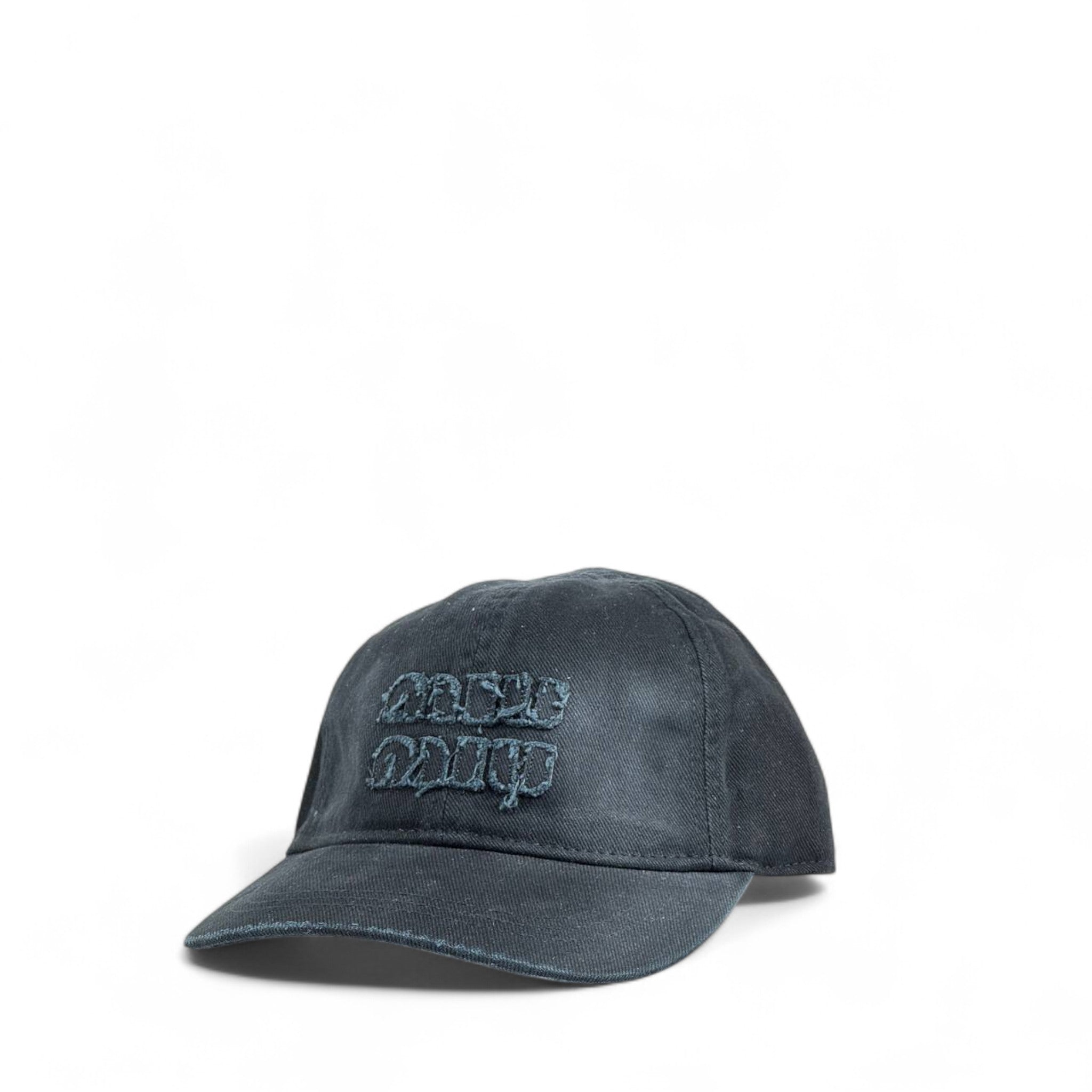 Miu Miu Black Embroidered Cap | Luxury Designer Hat