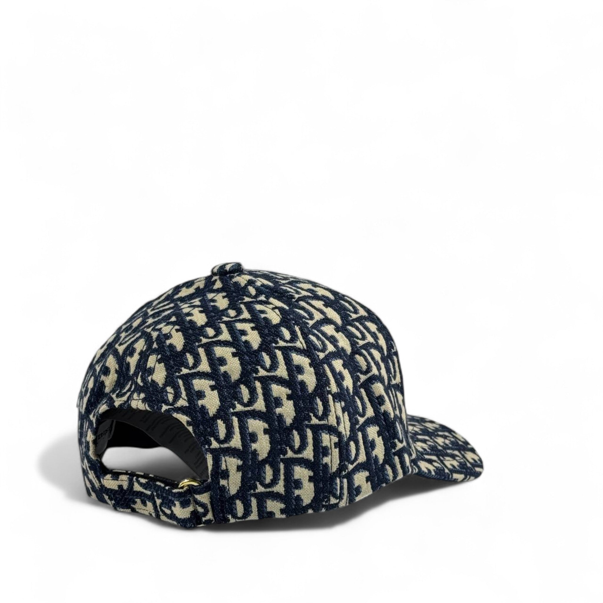 ✨ Dior Oblique Cap with 3D Gold "DIOR" Embroidery | Luxury Designer Hat
