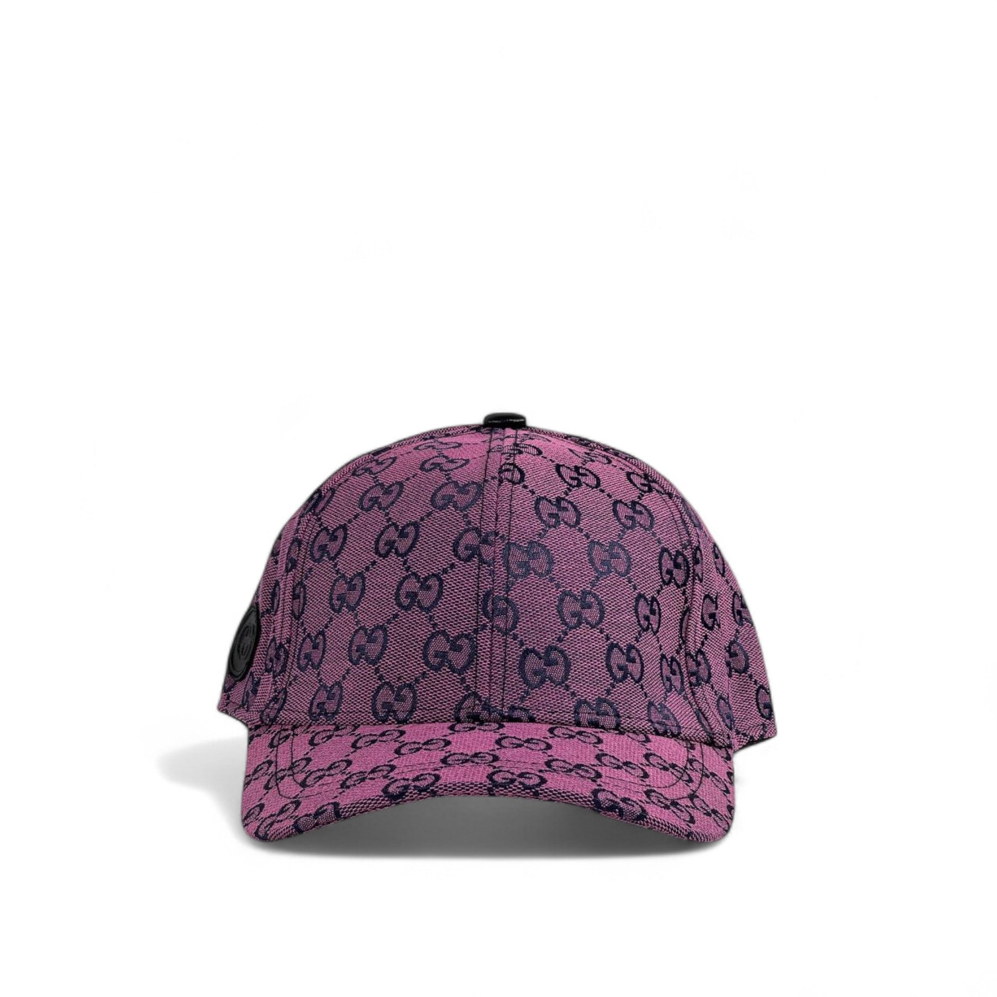 Gucci GG Monogram Pink Baseball Cap – Luxury Designer Unisex Hat 💖🖤