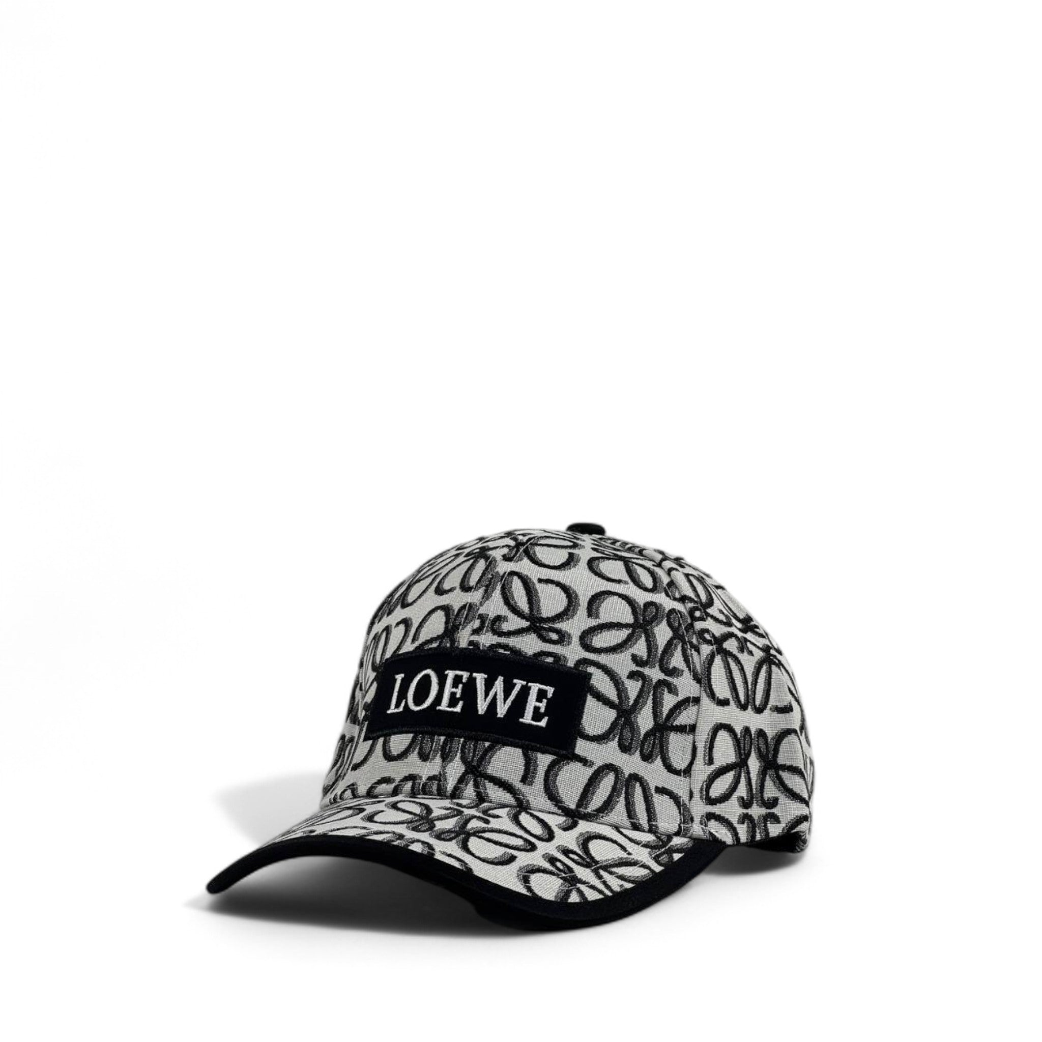 Loewe Anagram Monogram Baseball Cap – Luxury Designer Unisex Hat ⚫⚪✨