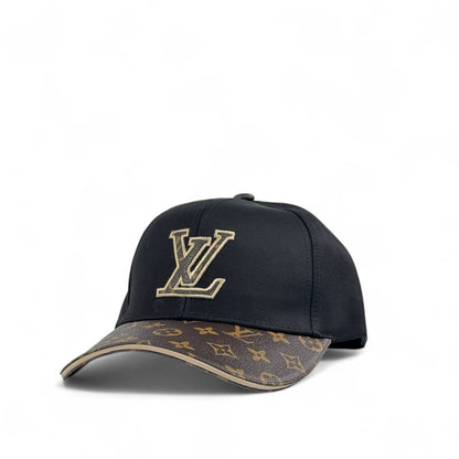 Louis Vuitton Black Monogram Cap 🧢 | Luxury LV Logo Designer Hat ✨