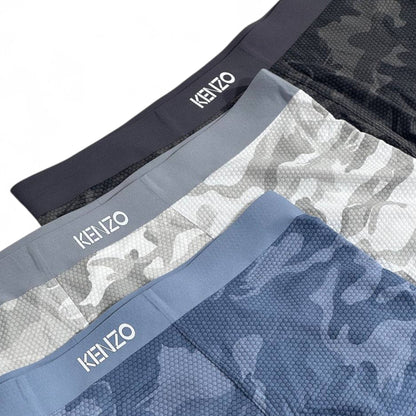 Kenzo Boxer Briefs (3-Pack) – Men’s Designer Camouflage Underwear