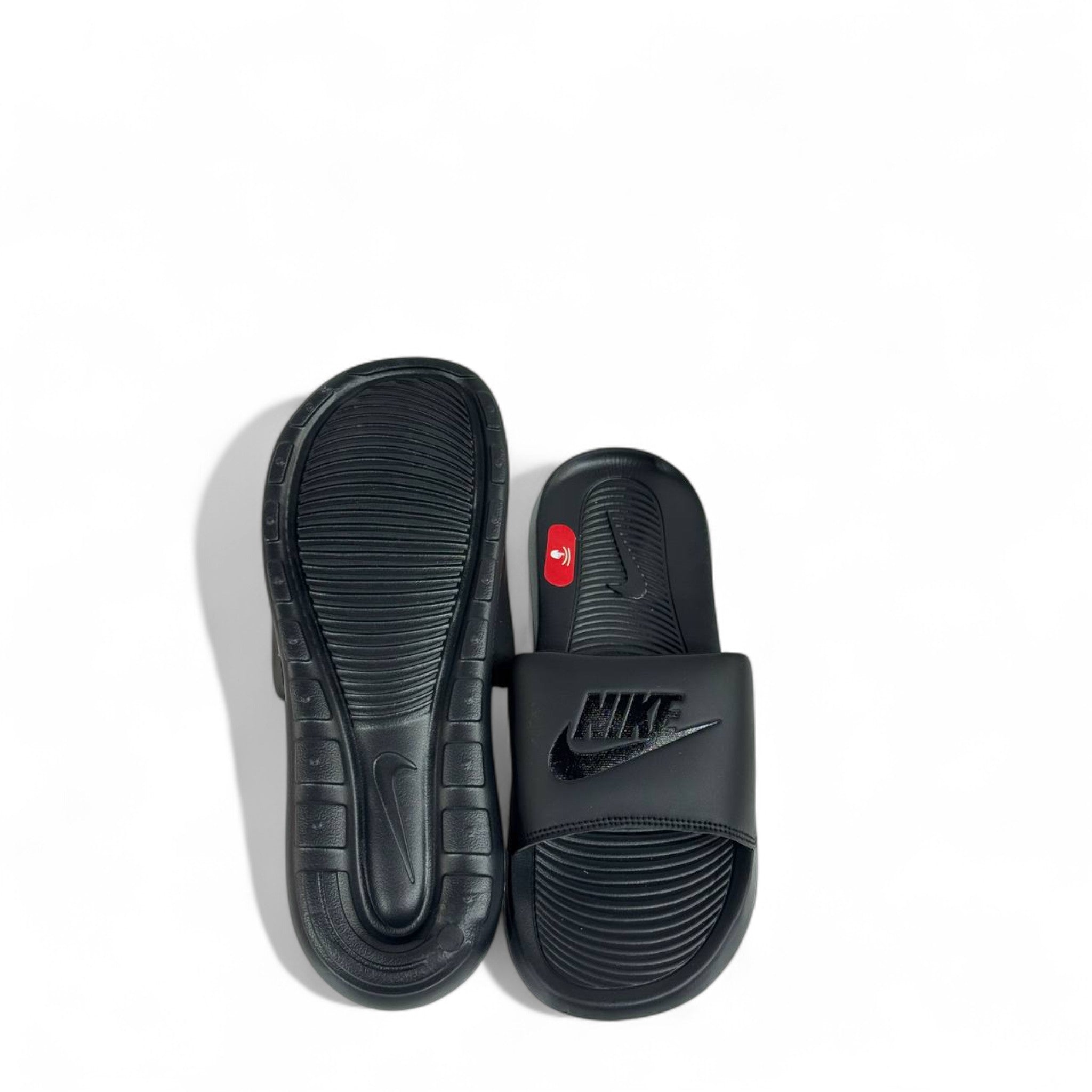 ⚫ Nike Triple Black Slides – Classic All-Black Comfort Slippers 🖤